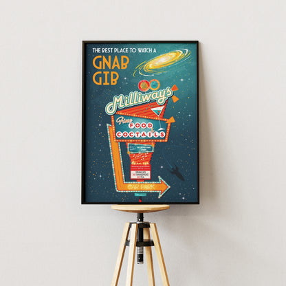 Milliways: The Restaurant at the End of the Universe (Pop) Poster