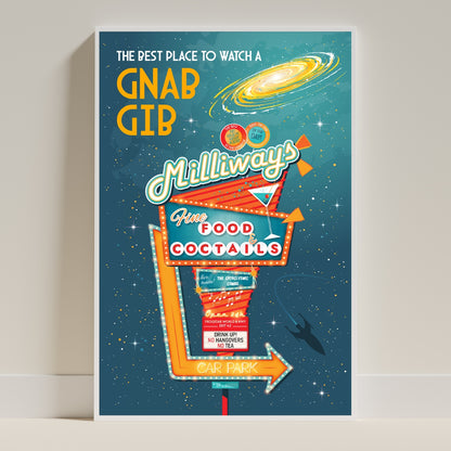 Milliways: The Restaurant at the End of the Universe (Pop) Poster