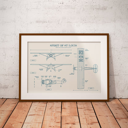 Spirit of St. Louis Poster