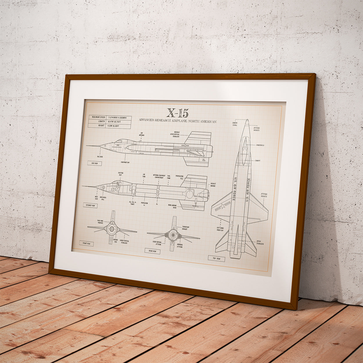 NASA X-15 Poster