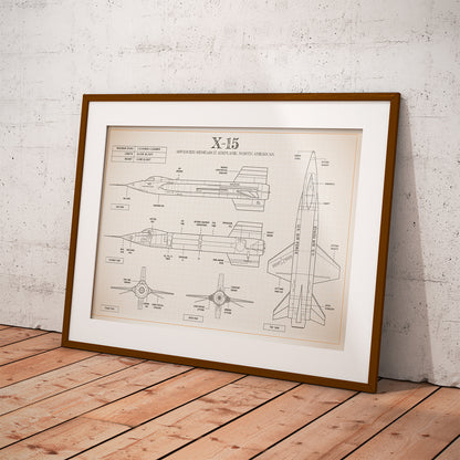 NASA X-15 Poster