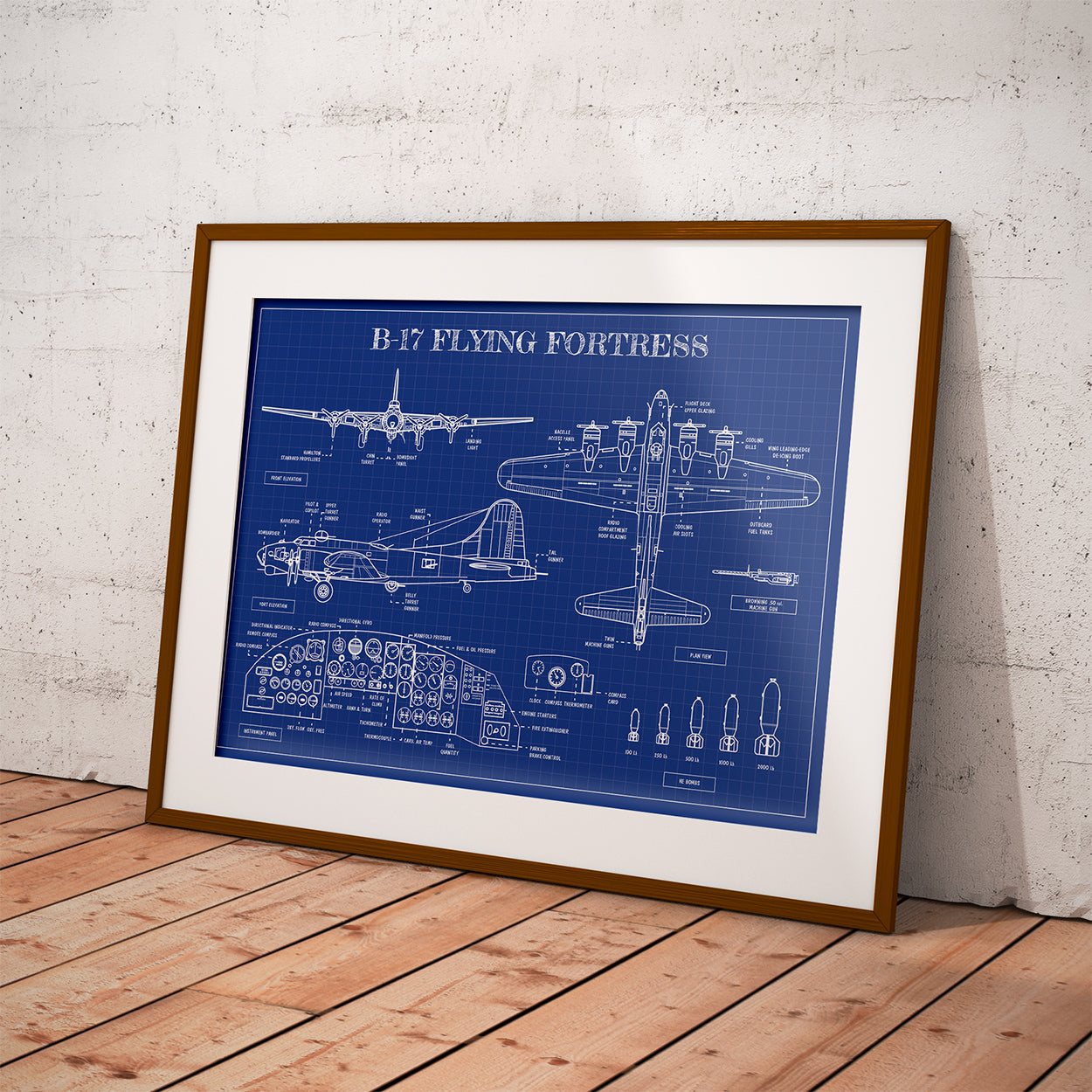 B-17 Flying Fortress Poster