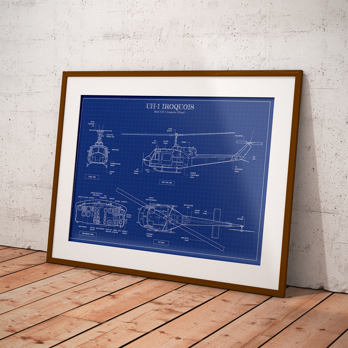 UH-1 Iroquois Poster