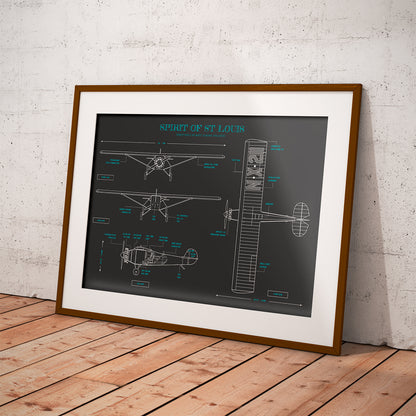 Spirit of St. Louis Poster