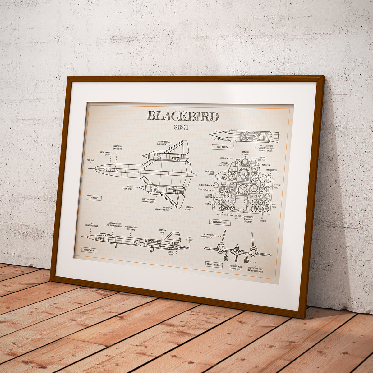 Blackbird SR-71 Poster