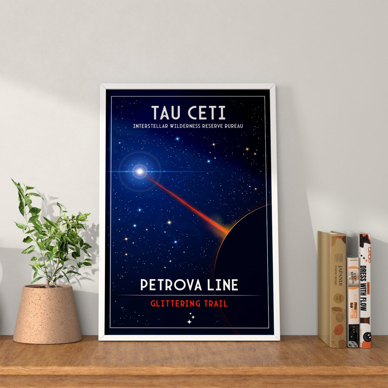 Tau Ceti. Petrova Line (Interstellar Wilderness Reserve Bureau Series) Poster