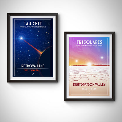 Tau Ceti. Petrova Line (Interstellar Wilderness Reserve Bureau Series) Poster