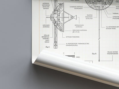 Pioneer. Outer Planet Exploration Probes Vertical Poster