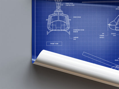 UH-1 Iroquois Poster