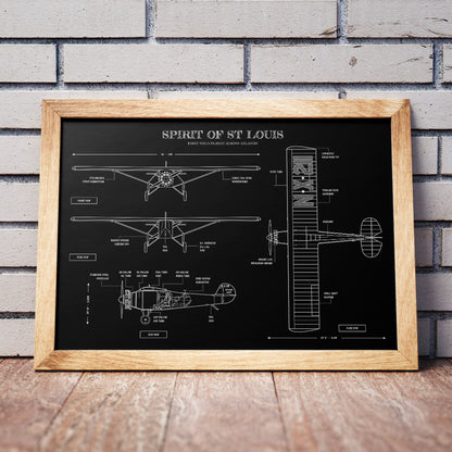 Spirit of St. Louis Poster