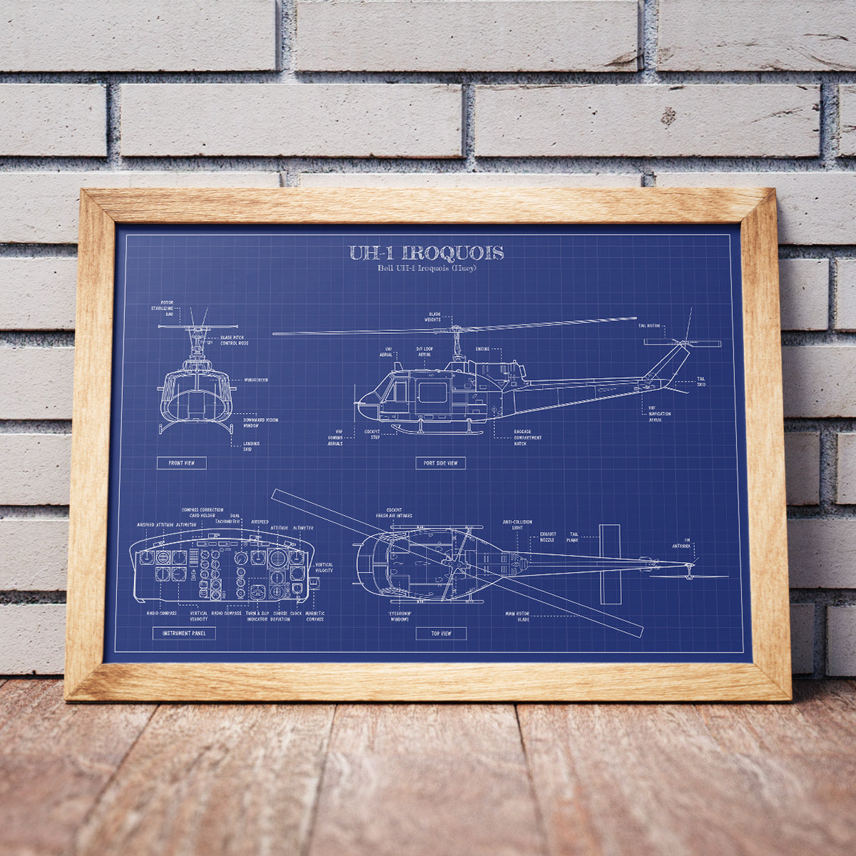 UH-1 Iroquois Poster