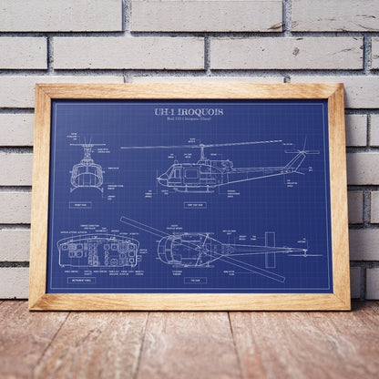 UH-1 Iroquois Poster