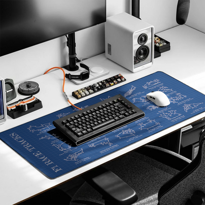 F1 Race Tracks Desk Mat