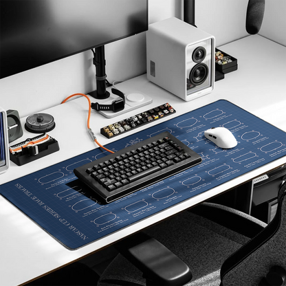 Indycar Race Tracks Desk Mat