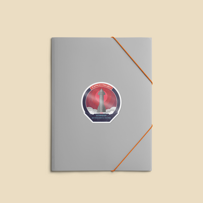 Starship: Beyond Earth, We Rise - Sticker