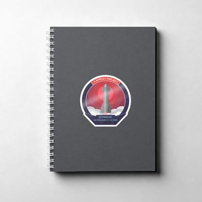 Starship: Beyond Earth, We Rise - Sticker