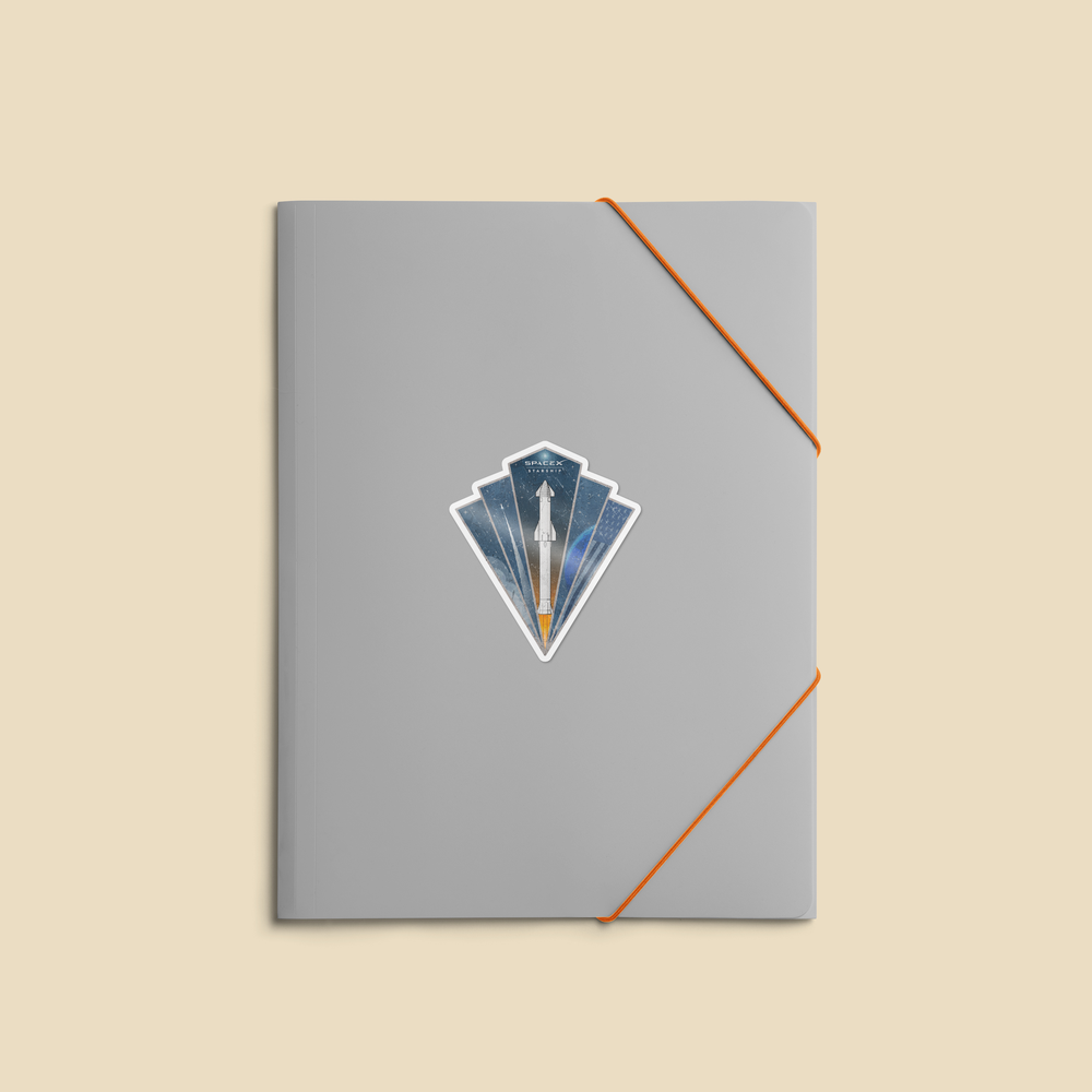 SpaceX Starship Rocket - Sticker