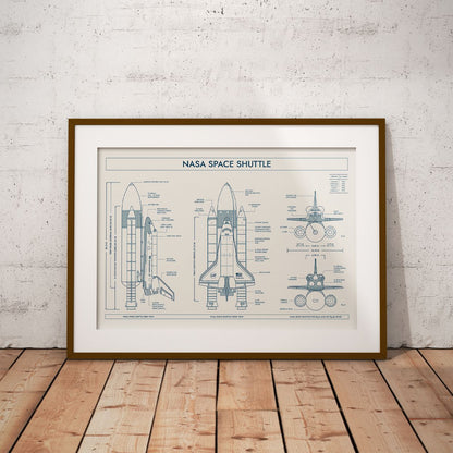 NASA Space Shuttle Poster