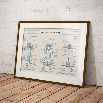 NASA Space Shuttle Poster