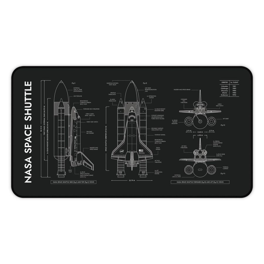 NASA Space Shuttle Desk Mat