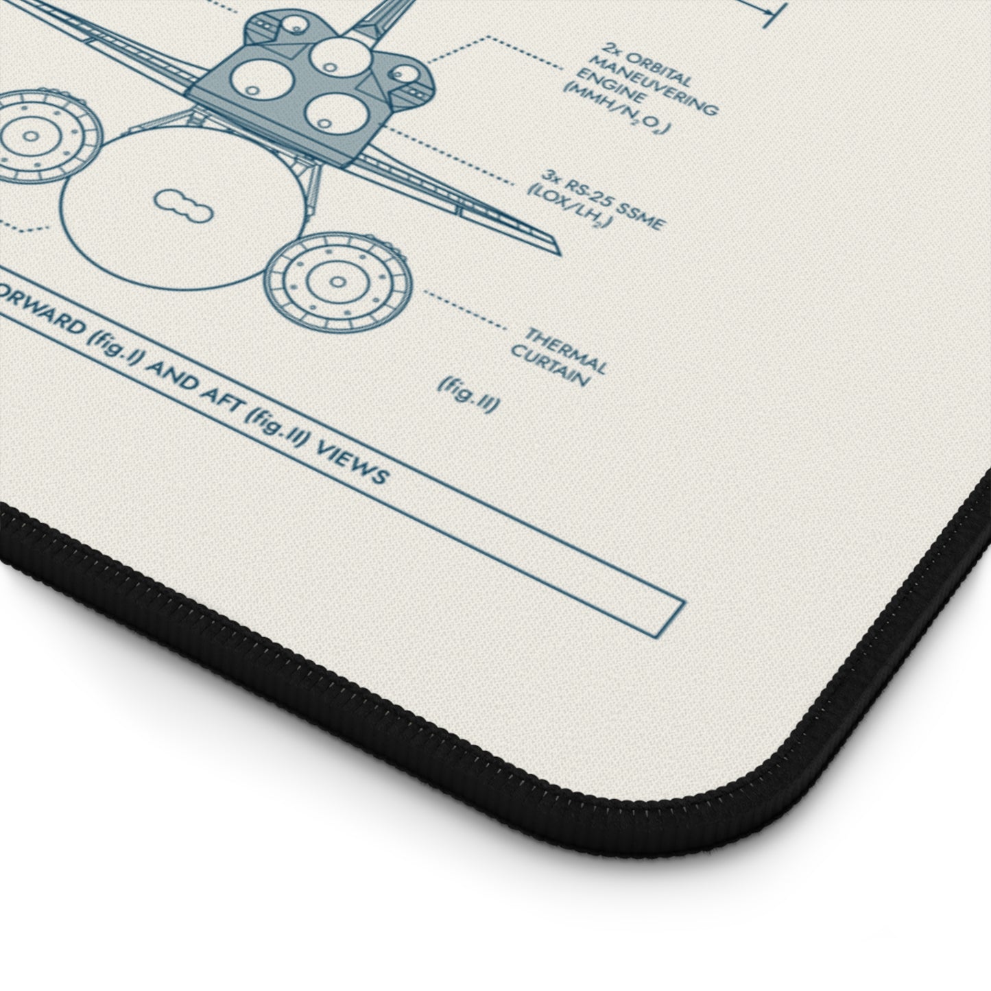 NASA Space Shuttle Desk Mat