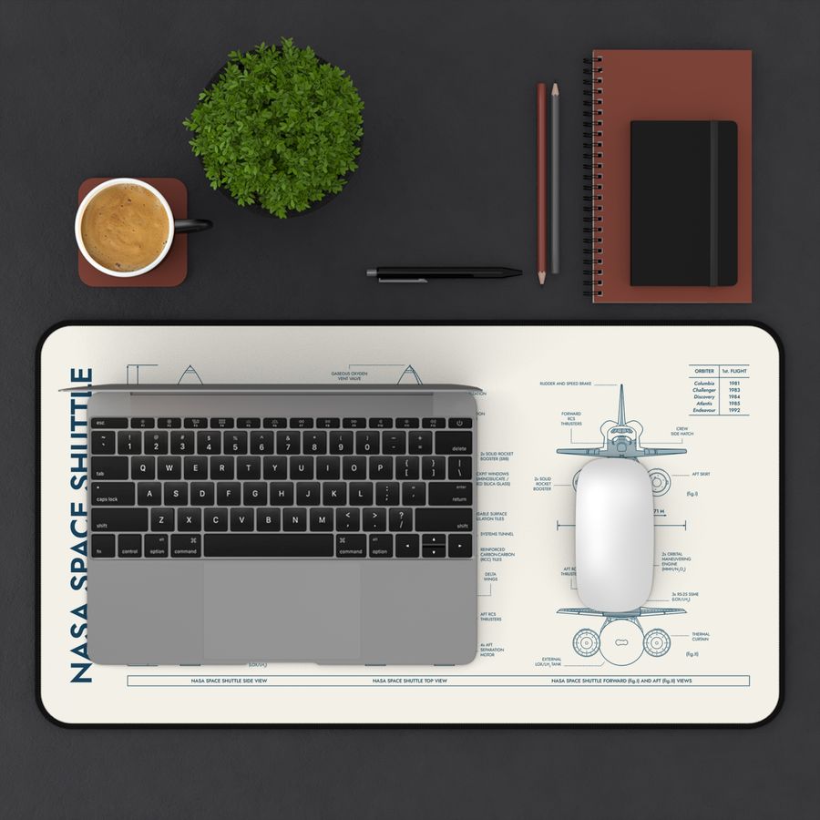 NASA Space Shuttle Desk Mat