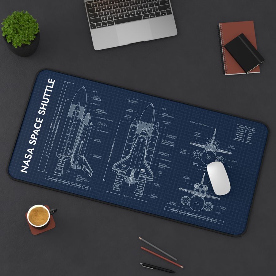 NASA Space Shuttle Desk Mat
