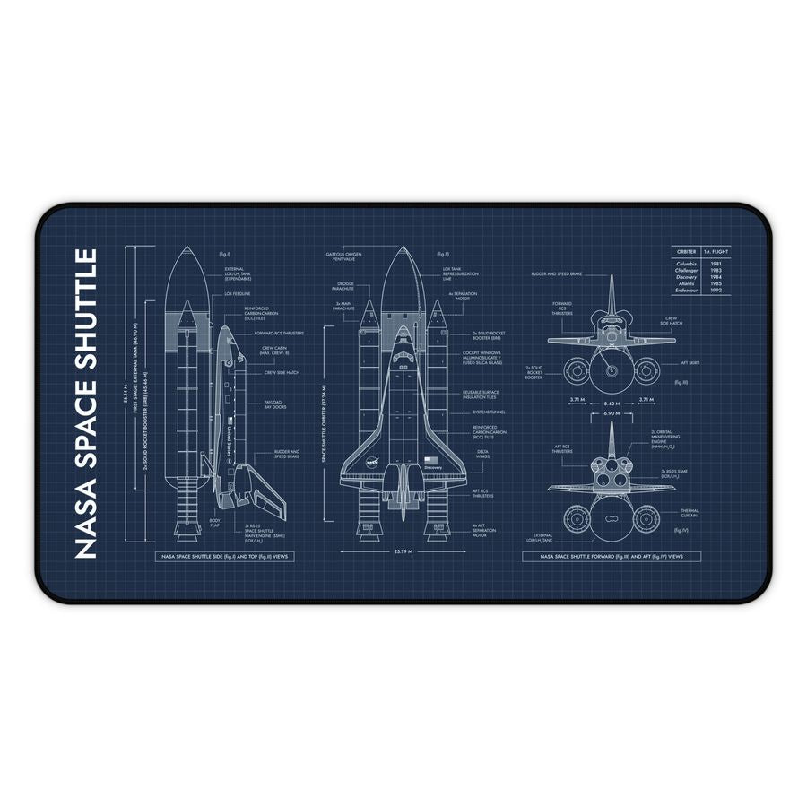 NASA Space Shuttle Desk Mat