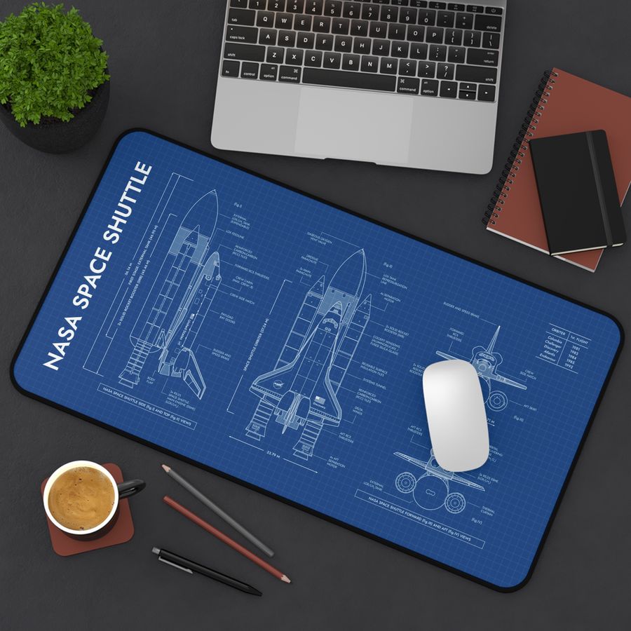 NASA Space Shuttle Desk Mat
