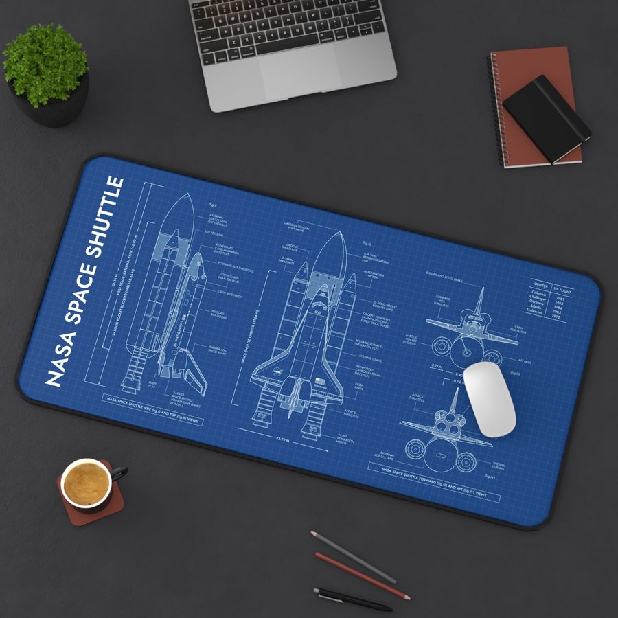 NASA Space Shuttle Desk Mat