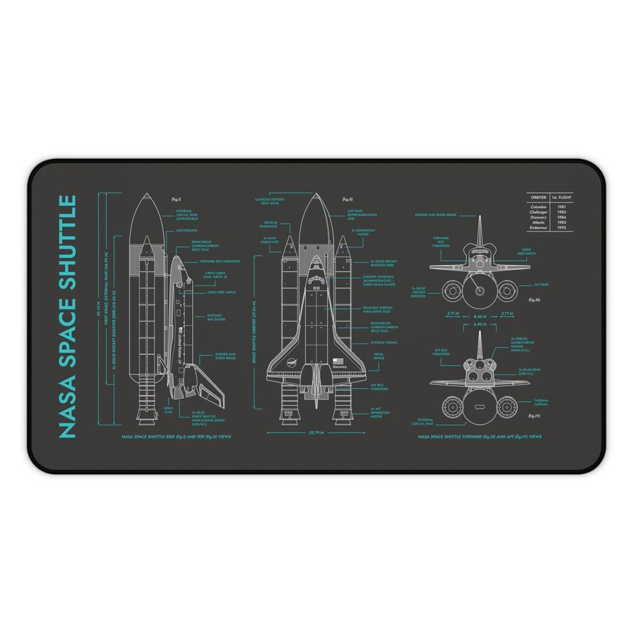 NASA Space Shuttle Desk Mat