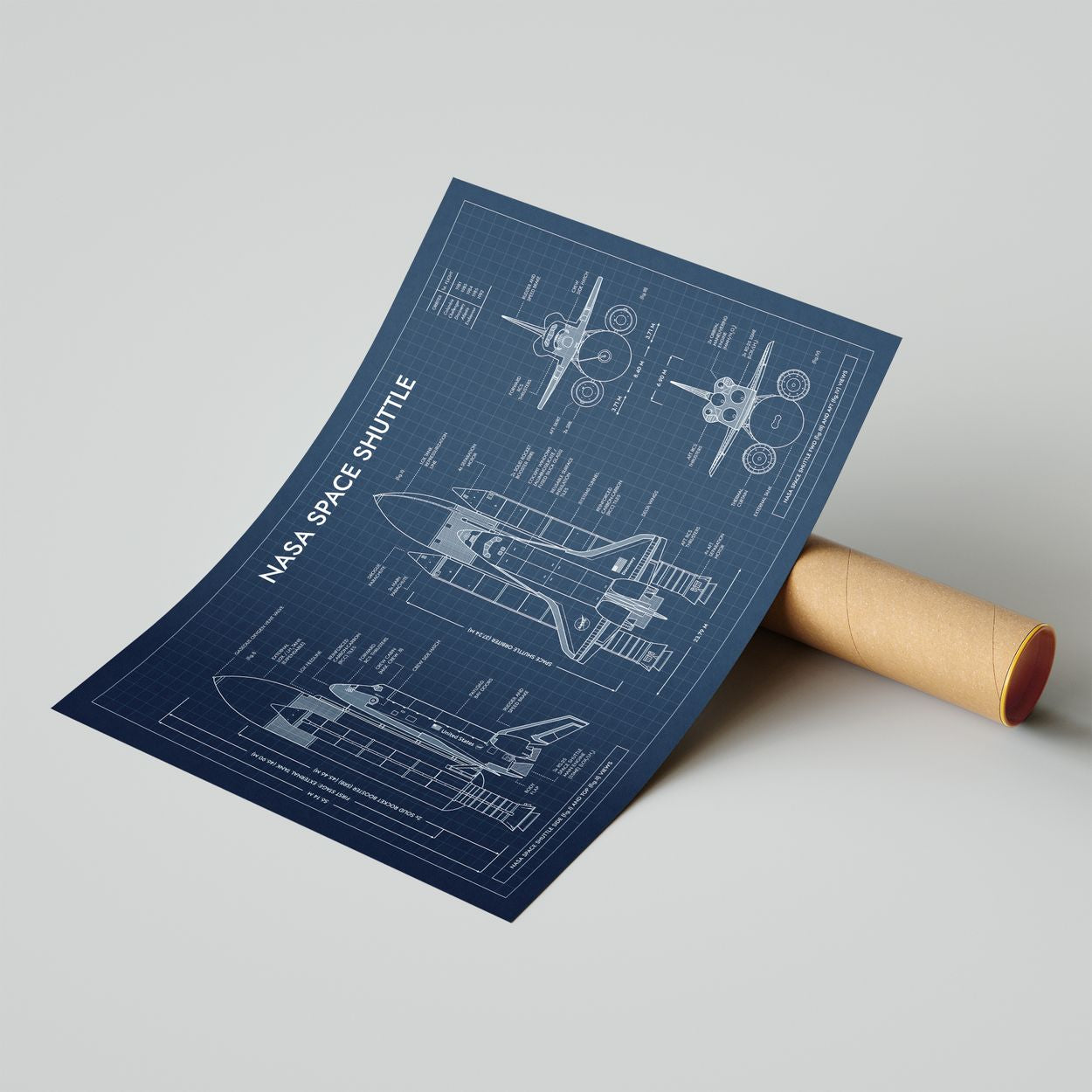 NASA Space Shuttle Poster