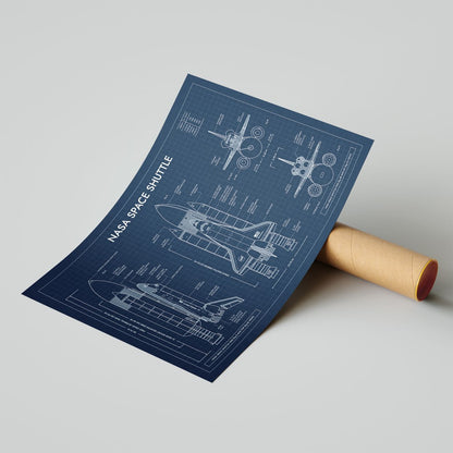 NASA Space Shuttle Poster