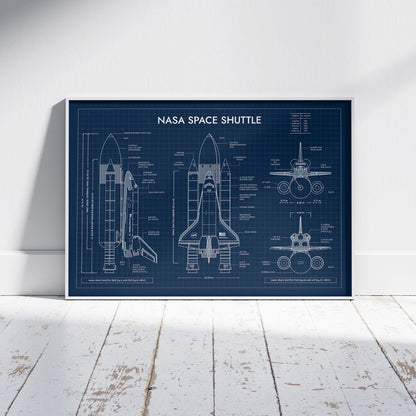 NASA Space Shuttle Poster