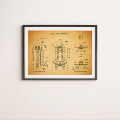 NASA Space Shuttle Poster
