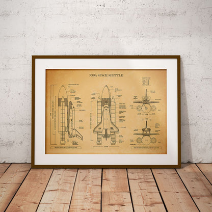NASA Space Shuttle Poster