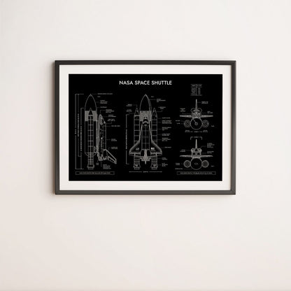 NASA Space Shuttle Poster