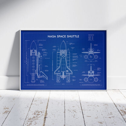 NASA Space Shuttle Poster