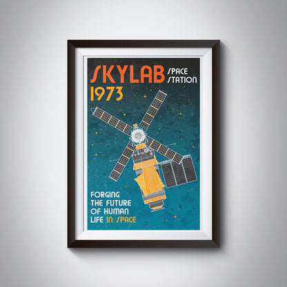 Skylab Space Station (Retro) Poster