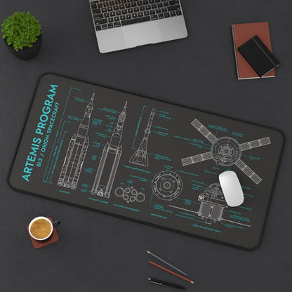 Artemis Program SLS and Orion Desk Mat