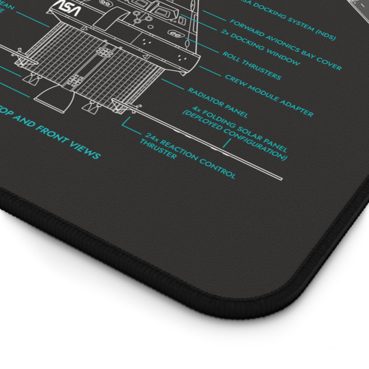 Artemis Program SLS and Orion Desk Mat