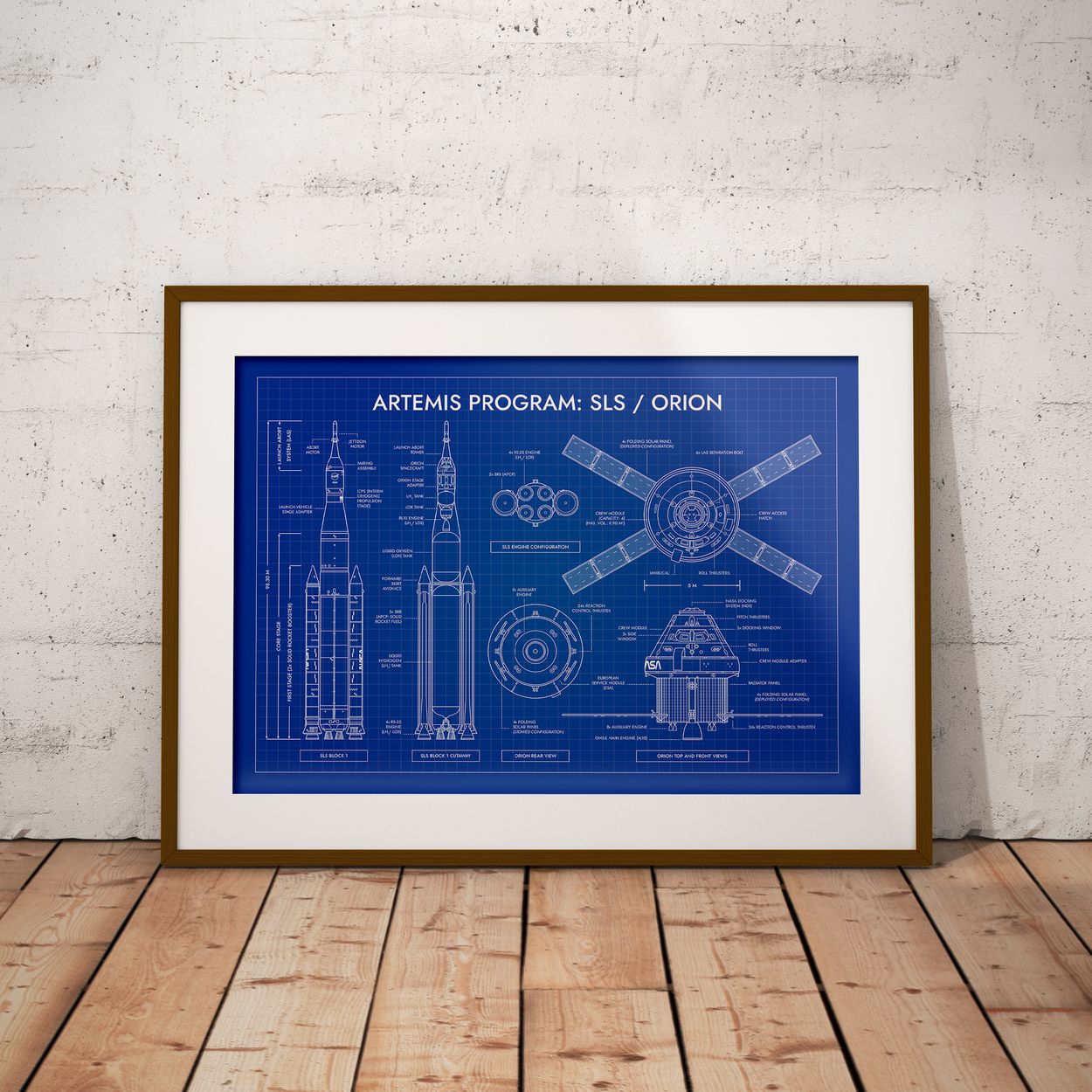 Artemis Program: SLS / Orion Poster