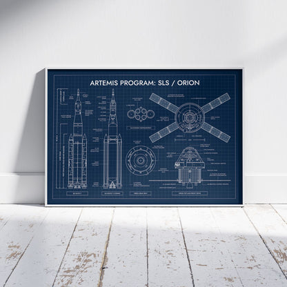 Artemis Program: SLS / Orion Poster