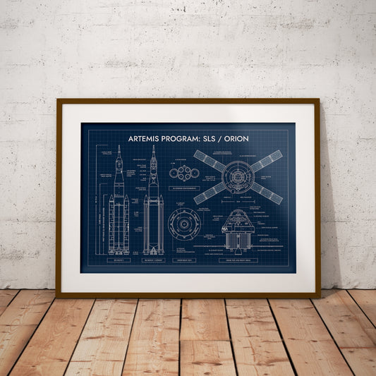 Artemis Program: SLS / Orion Poster