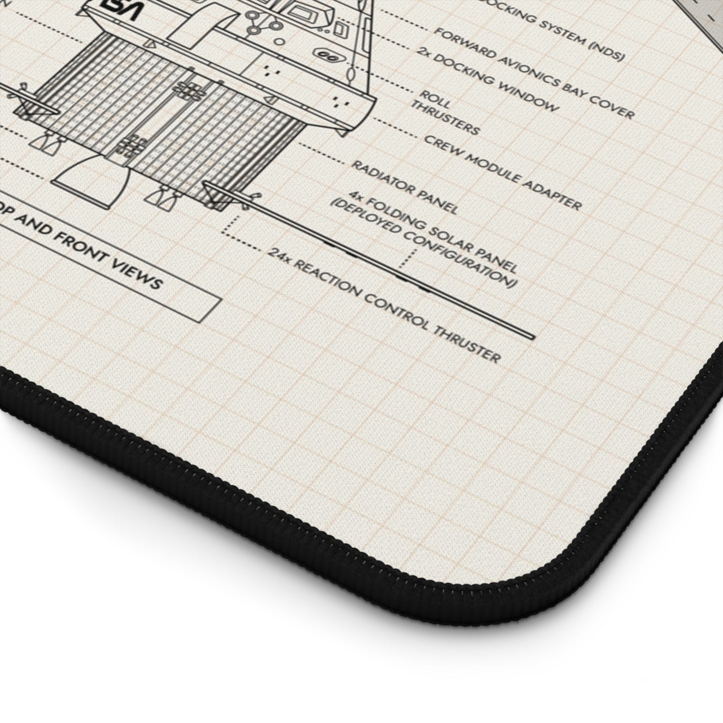 Artemis Program SLS and Orion Desk Mat