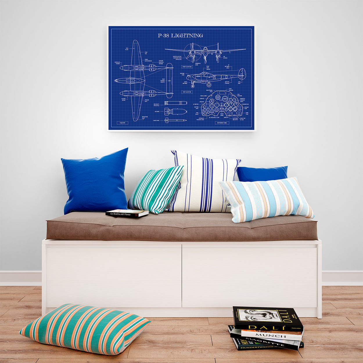 P-38 Lightning Poster