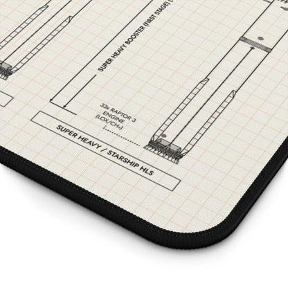 SpaceX Rockets Desk Mat