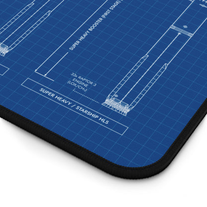 SpaceX Rockets Desk Mat