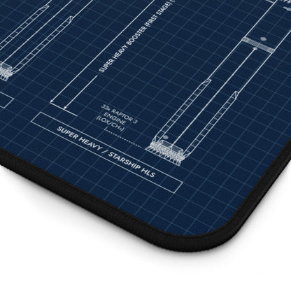 SpaceX Rockets Desk Mat