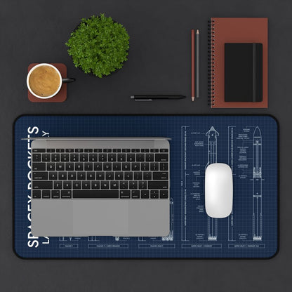 SpaceX Rockets Desk Mat